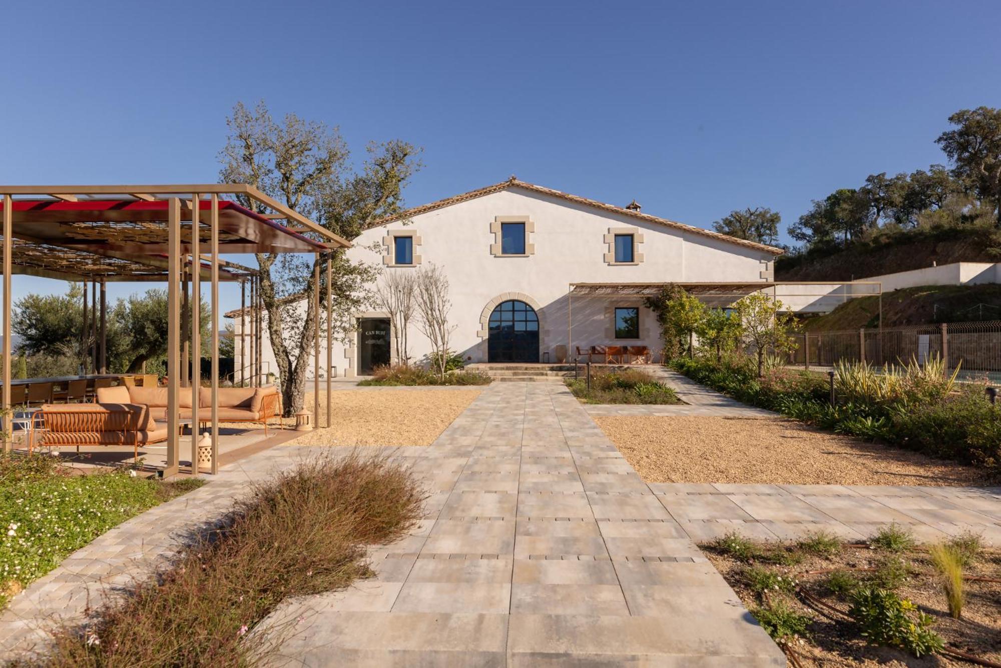 Can Bufi Espectacular Casa Con Piscina Interior Льягостера Экстерьер фото