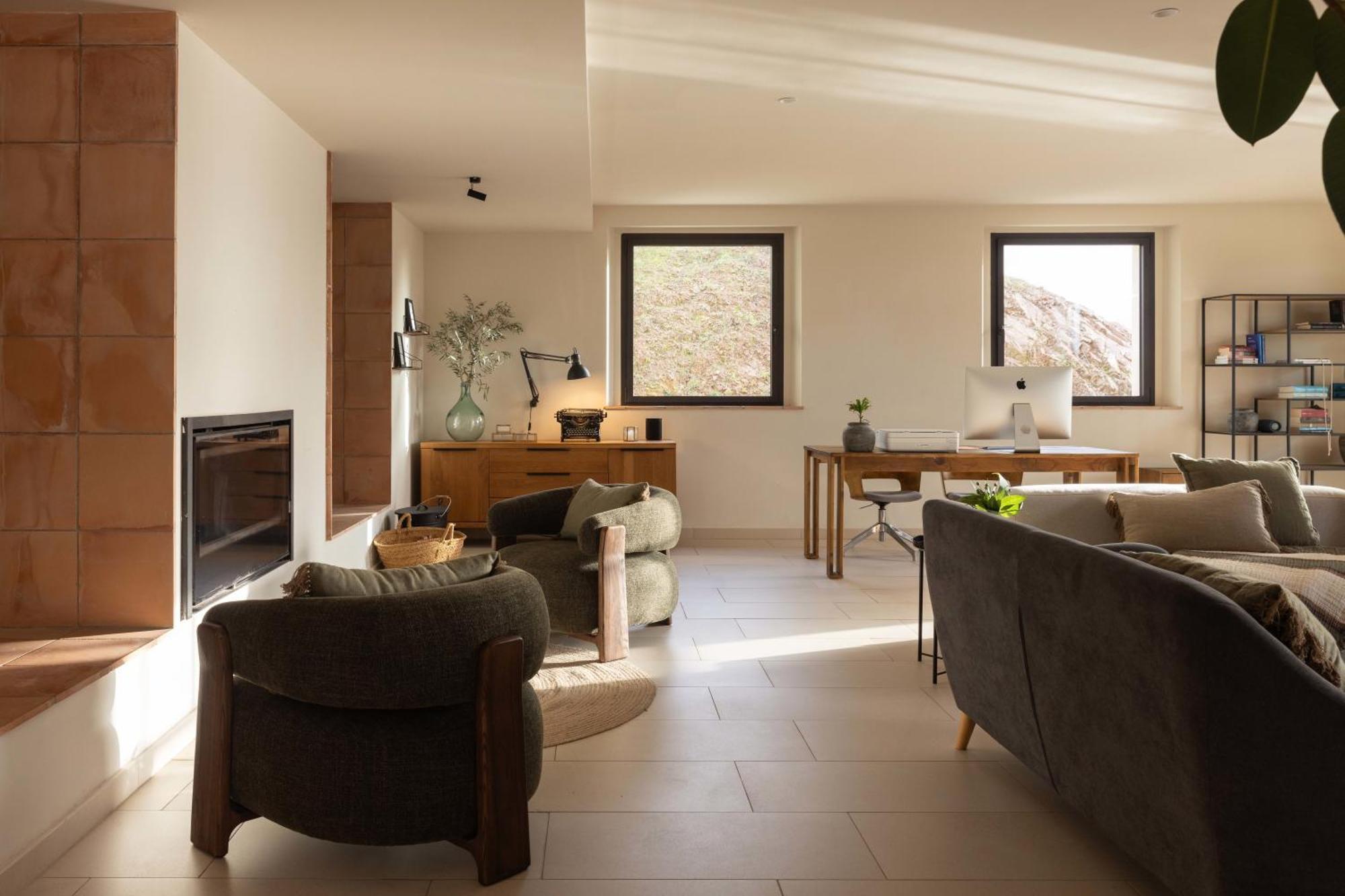 Can Bufi Espectacular Casa Con Piscina Interior Льягостера Экстерьер фото