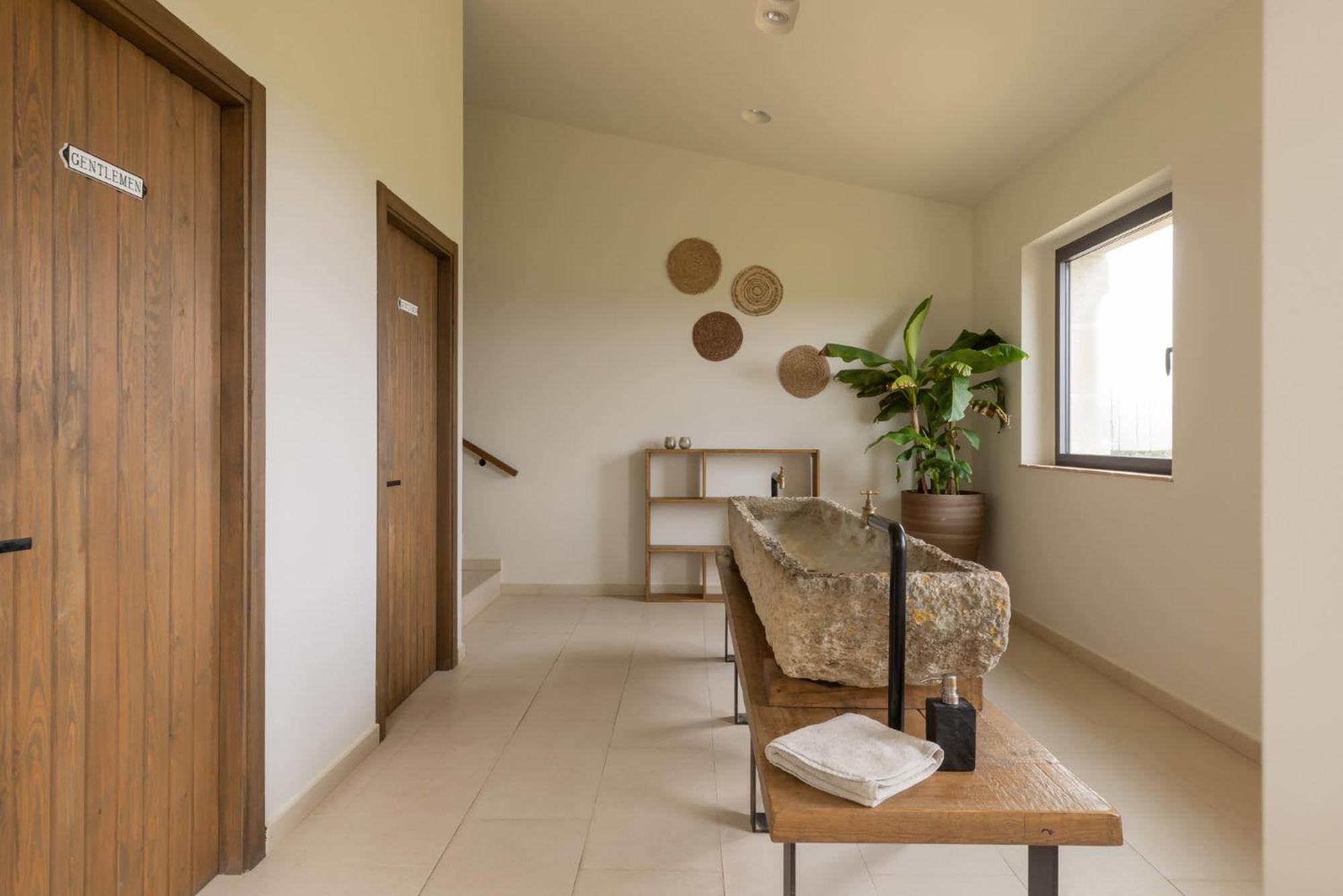 Can Bufi Espectacular Casa Con Piscina Interior Льягостера Экстерьер фото