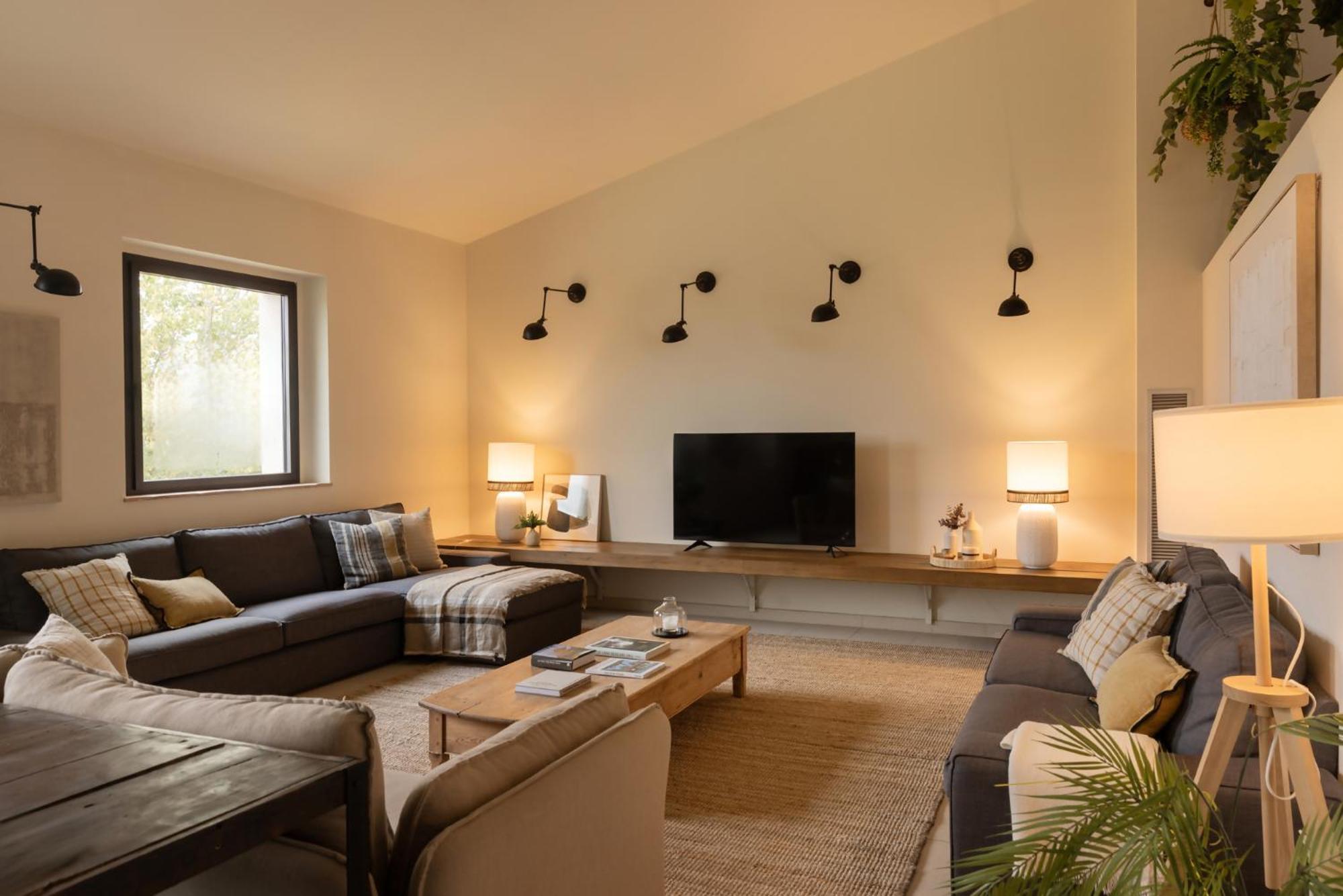 Can Bufi Espectacular Casa Con Piscina Interior Льягостера Экстерьер фото