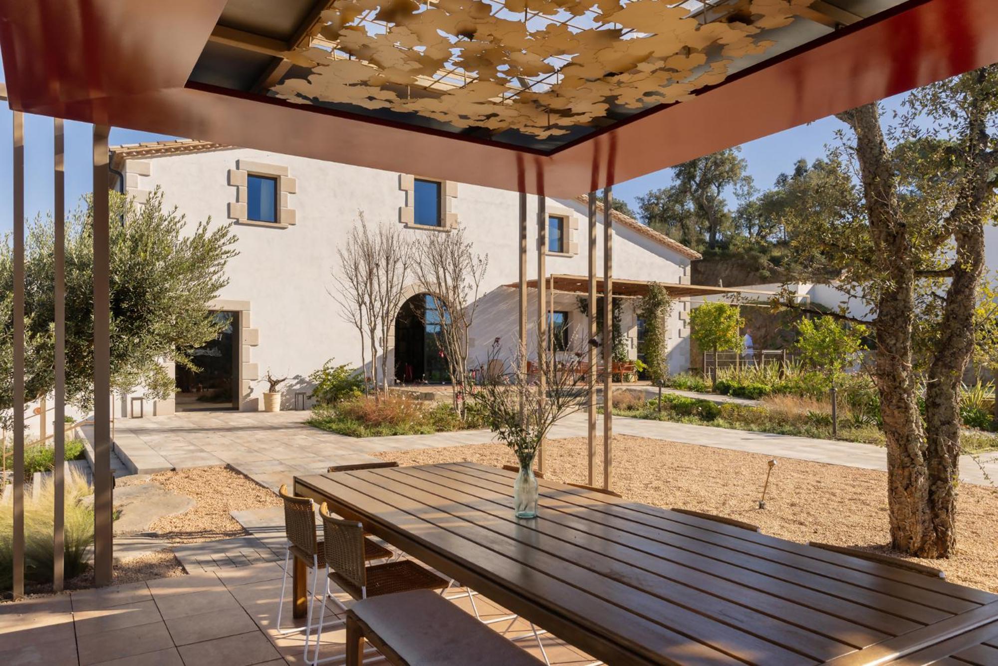 Can Bufi Espectacular Casa Con Piscina Interior Льягостера Экстерьер фото