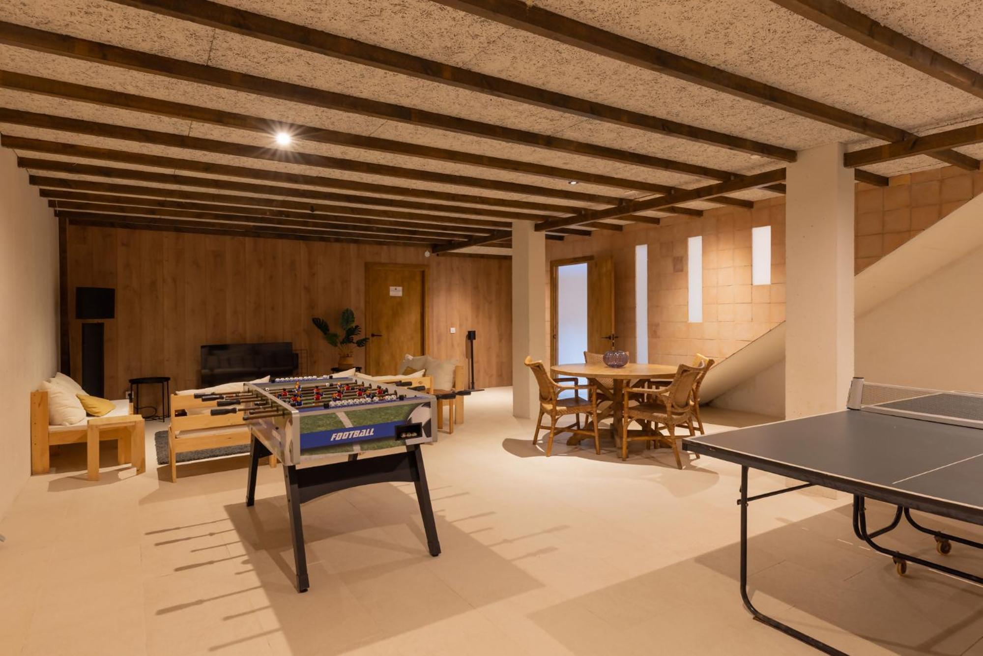 Can Bufi Espectacular Casa Con Piscina Interior Льягостера Экстерьер фото