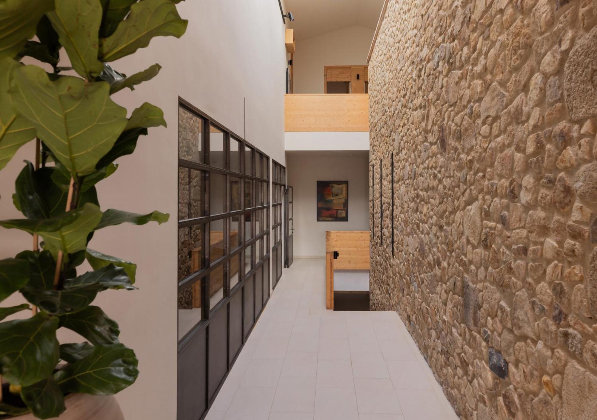 Can Bufi Espectacular Casa Con Piscina Interior Льягостера Экстерьер фото